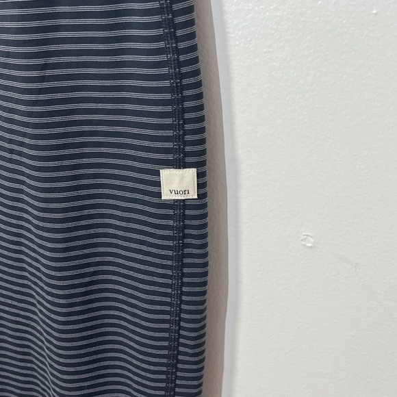 Vuori Daily Leggings Stripes in Ink Women's Size Large - Picture 2 of 5